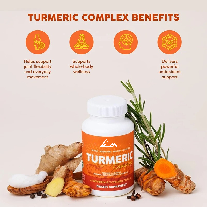 Organic Black Pepper, Turmeric - Turmeric Curcumin Capsule ulasan dan harga