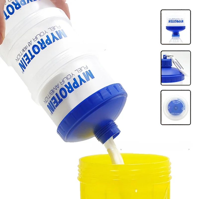 Portable Protein Powder Box Fu - Nutrition And Fitness ulasan dan harga