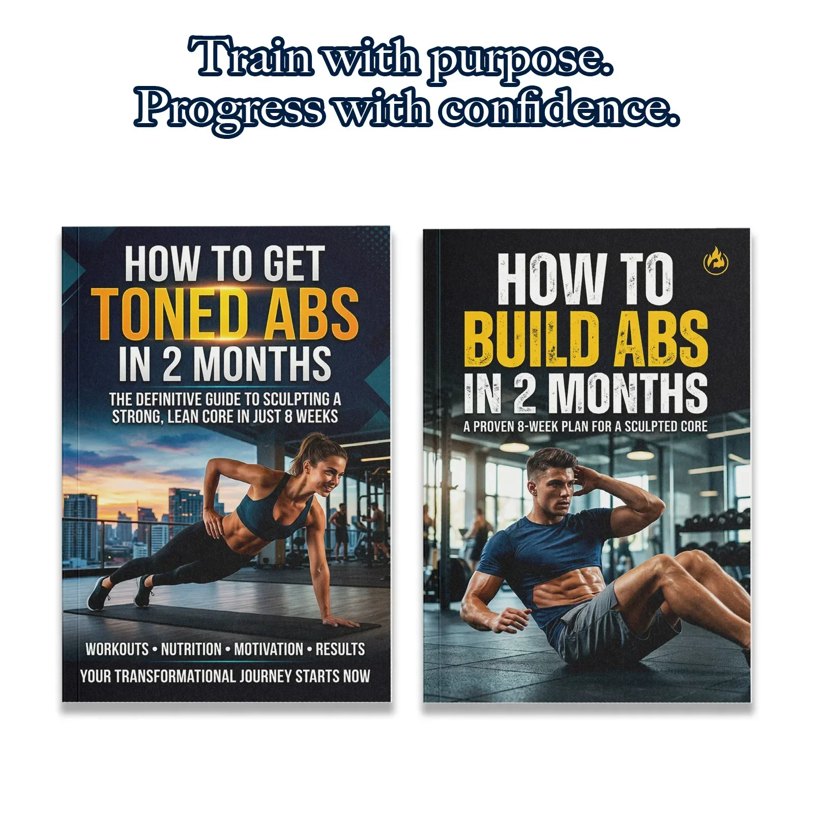 2-Book Abs Training Guide Set  - Nutrition Of Fitness ulasan dan harga