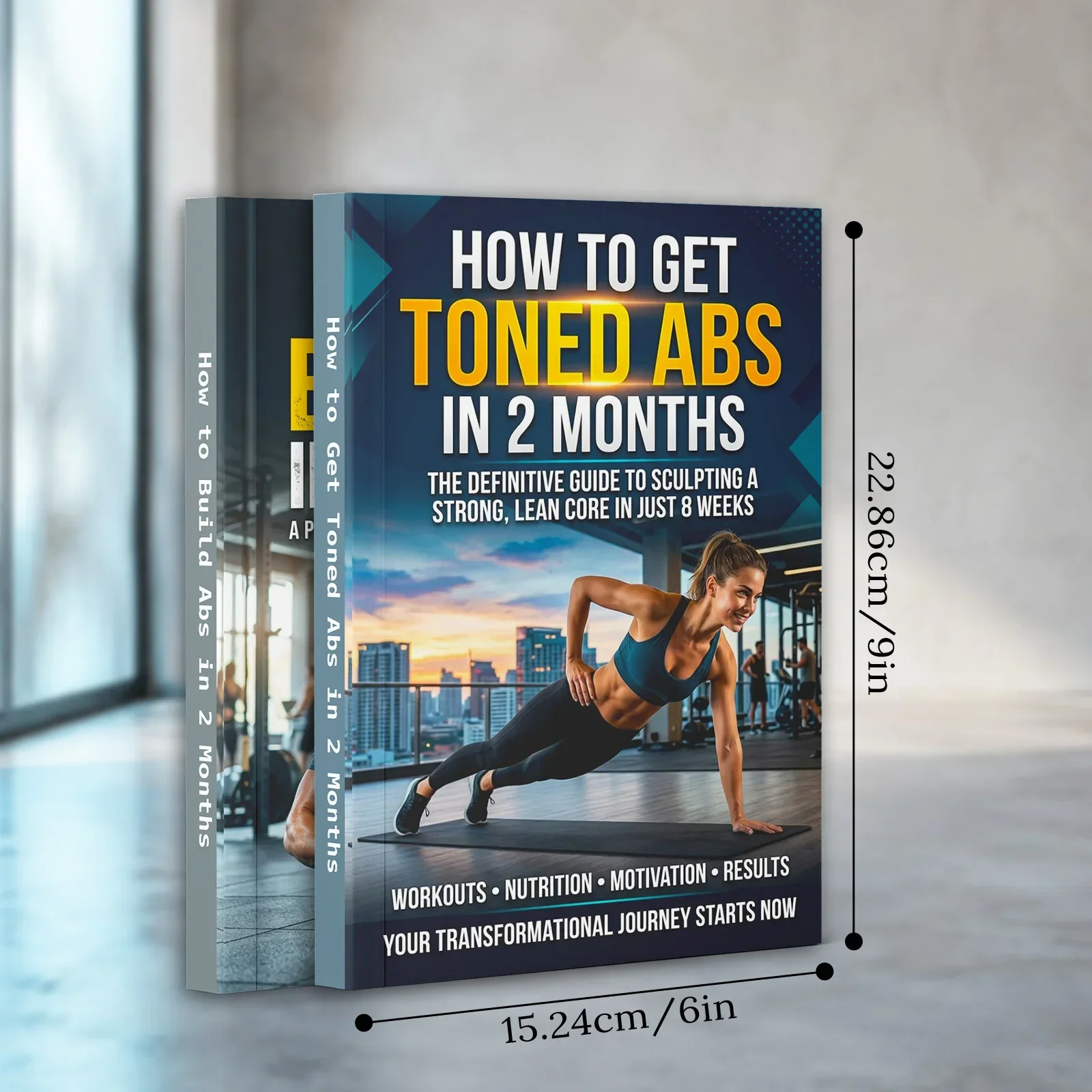 2-Book Abs Training Guide Set  - Nutrition Of Fitness ulasan dan harga