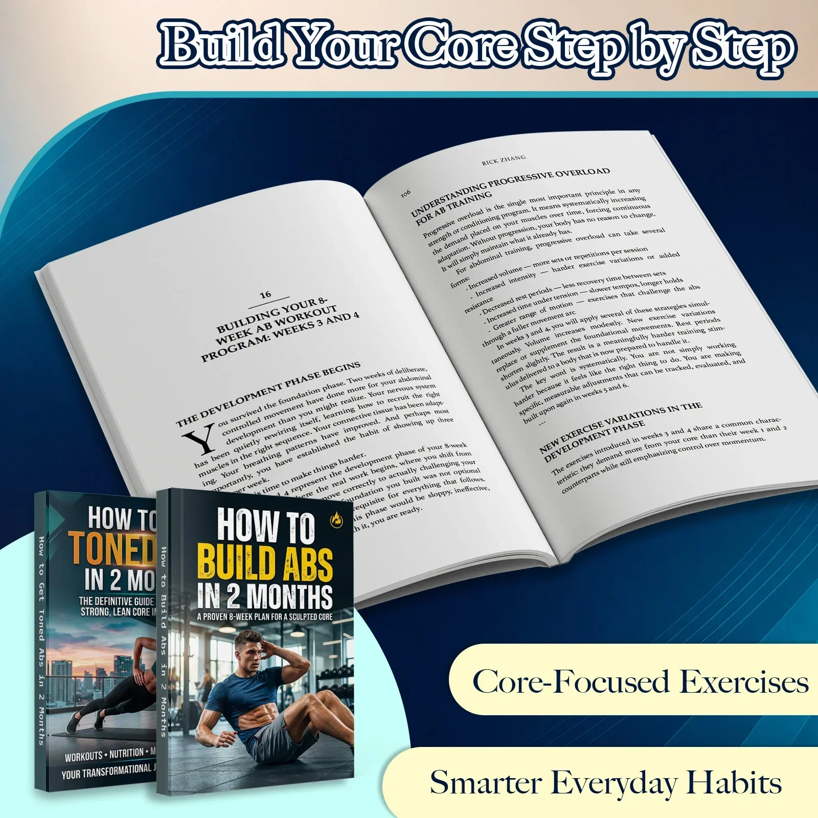 2-Book Abs Training Guide Set  - Nutrition Of Fitness ulasan dan harga